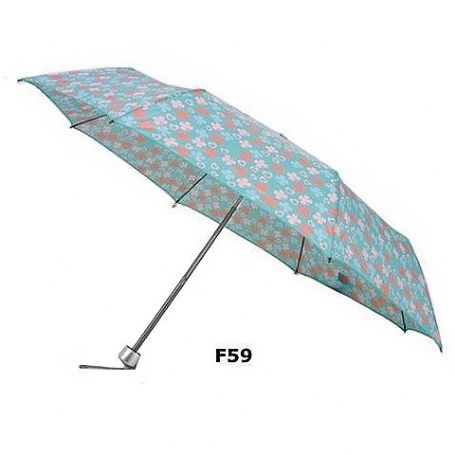 L386 三折手開印花雨傘