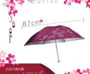 A366F(櫻花) 三折輕量日式傘